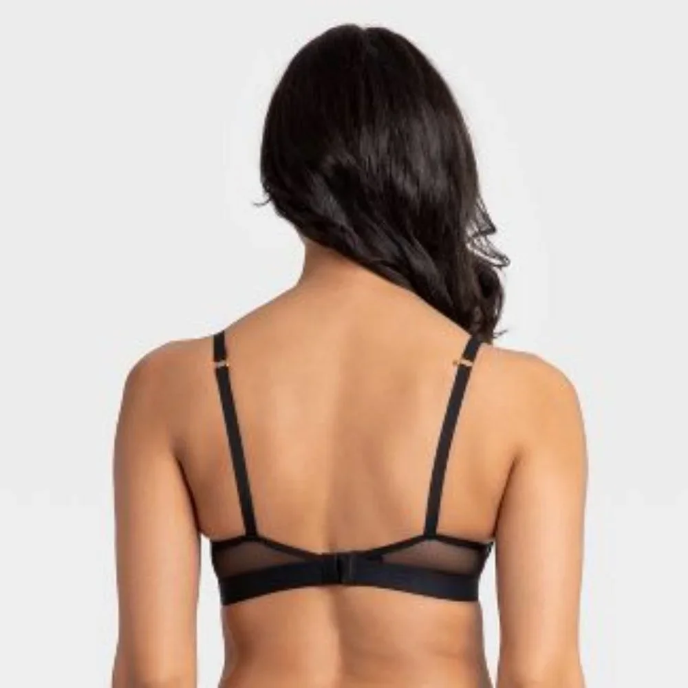 NWT All.You.LIVELY Women's No Wire Push-Up Bra Size 36DD